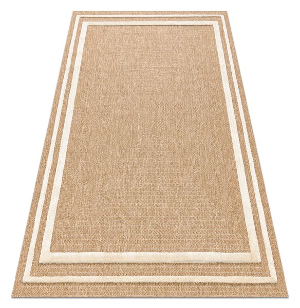 Makro Abra Kusový koberec Sisalový SPARK 0687A Klasický béžový krémový Rozměr: 80x150 cm