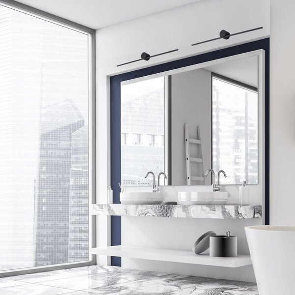 Light Prestige Modern Slim nástěnné svítidlo 1x8 W černá LP-777/1WLBK