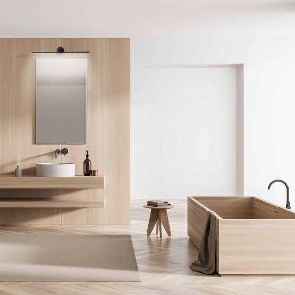 Light Prestige Modern Slim nástěnné svítidlo 1x8 W černá LP-777/1WLBK