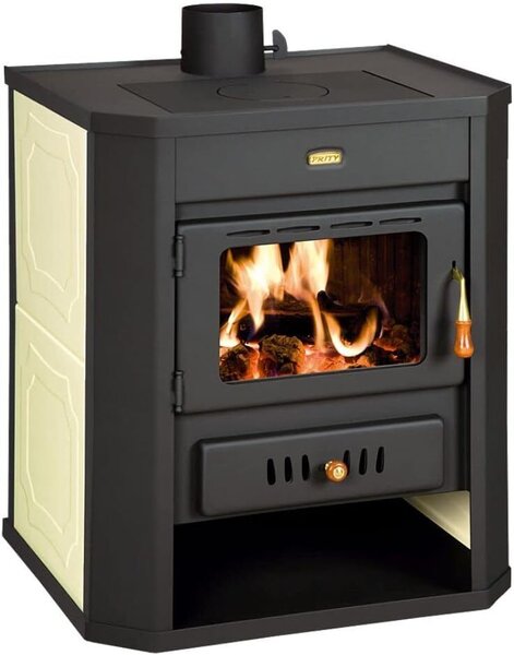 Kamna na dřevo, vodní vedení Prity, model WD W15, výkon 19 kW