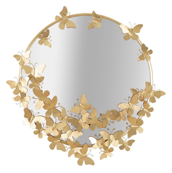 Nástěnné zrcadlo Mauro Ferretti Butterfly, ø 75 cm