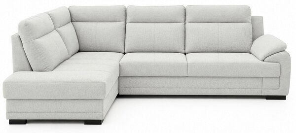 ROHOVÁ SEDAČKA, dřevo, textil, kompozitní dřevo, světle šedá MID.YOU - Sedací soupravy, Online Only