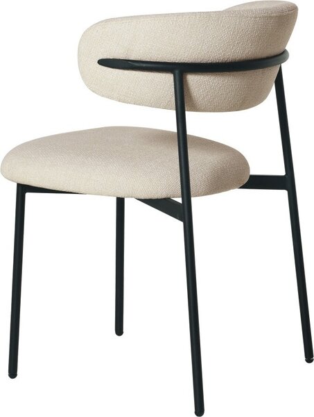 JakHomely kuchyňské židle sada 2 jídelních židlí krémové židle deco