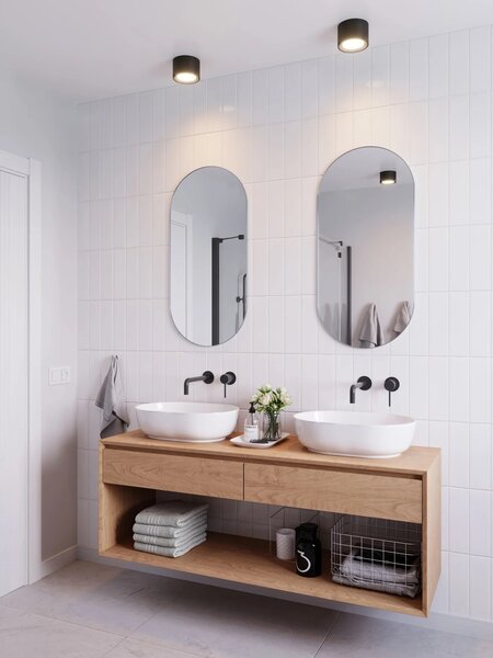 Nordlux Landon stropní světlo 1x6.5 W černá 2110660103
