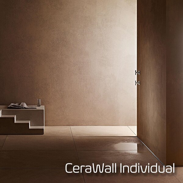 DALLMER CeraWall Individuální krytina z přírodního kamene - pro obklady z matné nerezové oceli