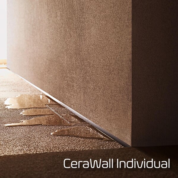 DALLMER CeraWall Individuální krytina z přírodního kamene - pro obklady z matné nerezové oceli