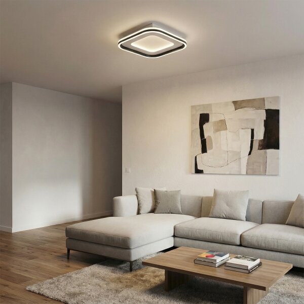 Brilagi - LED Stmívatelné svítidlo TRIVARO LED/65W/230V 3000-6000K 30x30 cm + DO