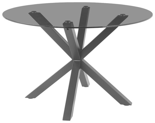 JÍDELNÍ STŮL, šedá, černá, 119/75,5 cm P & B - Jídelní stoly, Online Only