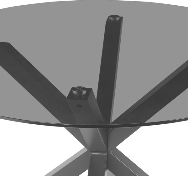 JÍDELNÍ STŮL, šedá, černá, 119/75,5 cm P & B - Jídelní stoly, Online Only