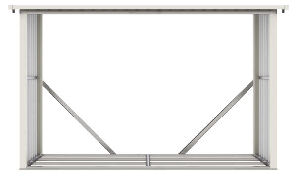 G21 Přístřešek na dřevo G21 WOH 335 - 242 x 89 cm, zelený G21-63900502