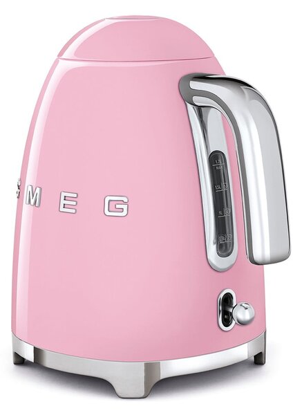 Růžová rychlovarná konvice SMEG