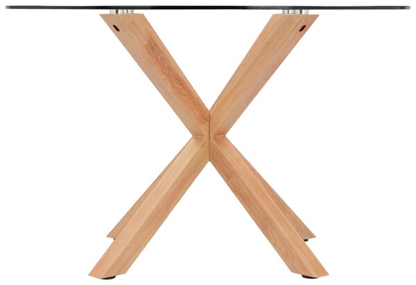 JÍDELNÍ STŮL, čiré, barvy dubu, 119/75,5 cm P & B - Jídelní stoly, Online Only