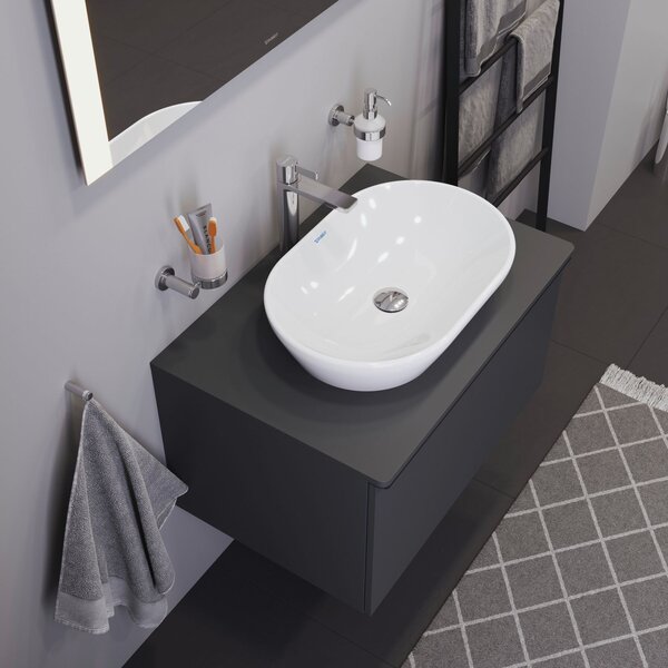 Duravit D-Neo umyvadlo 60x40 cm oválné na pult bílá lesk 2372600070