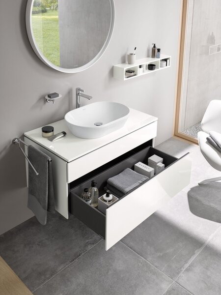 Duravit D-Neo umyvadlo 60x40 cm oválné na pult bílá lesk 2372600070