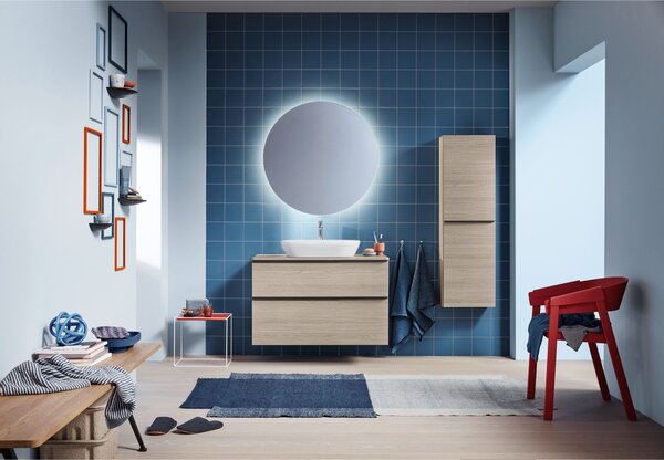 Duravit D-Neo umyvadlo 60x40 cm oválné na pult bílá lesk 2372600070