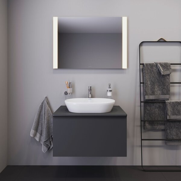 Duravit D-Neo umyvadlo 60x40 cm oválné na pult bílá lesk 2372600070