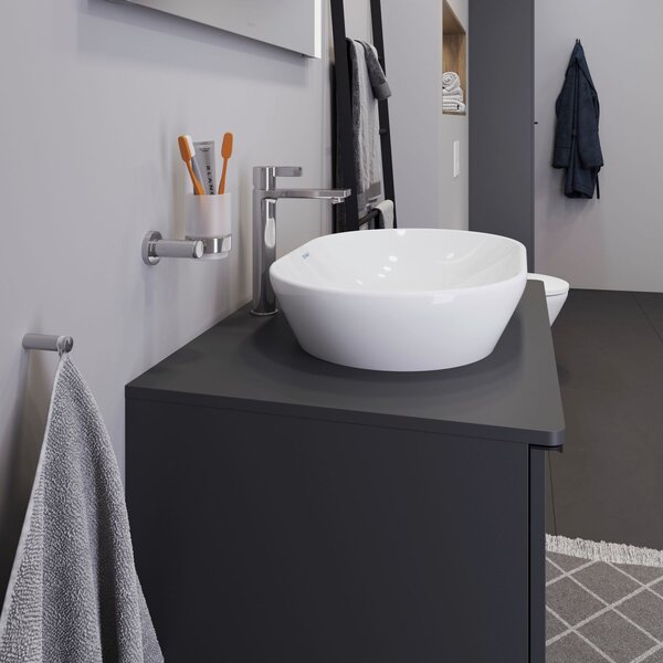 Duravit D-Neo umyvadlo 60x40 cm oválné na pult bílá lesk 2372600070