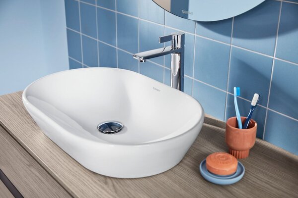 Duravit D-Neo umyvadlo 60x40 cm oválné na pult bílá lesk 2372600070