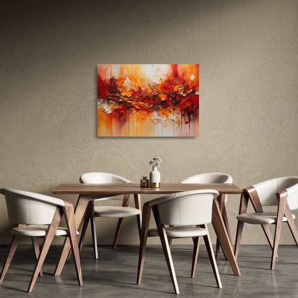Skleněný obraz - Abstrakce (70x50 cm)