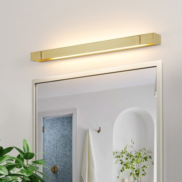 Brilagi-LED Koupelnové osvětlení zrcadla AQUA LINE LED/18W/230V 60 cm IP44 zlatá