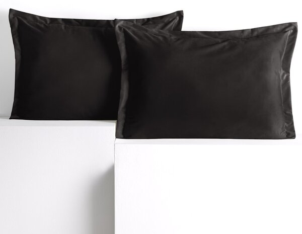 Povlaky na polštáře AmeliaHome Velvet Side Si černé, velikost 50x70
