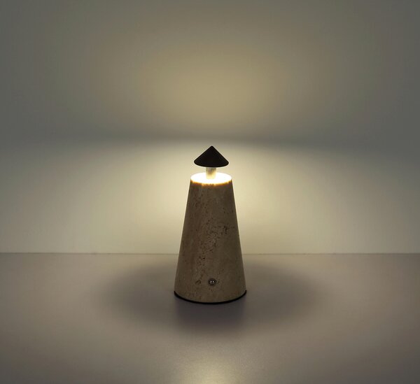 STOLNÍ LAMPA NA BATERIE 9/19 cm Globo - Venkovní světla, Online Only