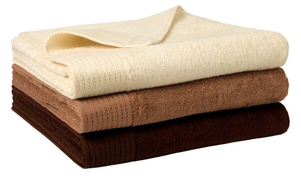 MALFINI Ručník Bamboo Towel - Nugátová | 50 x 100 cm