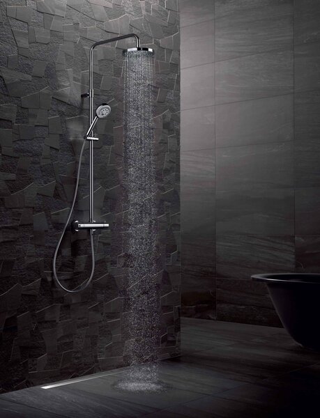 Kludi Dual Shower System sprchová sada na stěnu s termostatem chrom 6809405-00