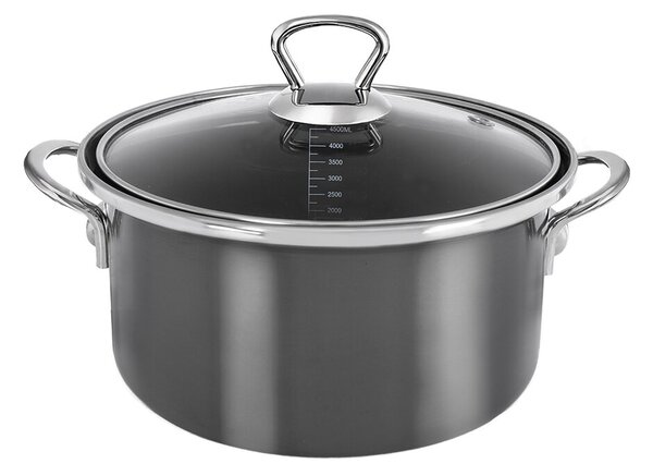 Kastrol METALIC Lem s poklicí 4,5 l