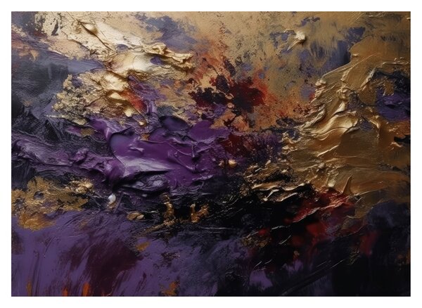 Skleněný obraz - Texturovaná abstrakce (70x50 cm)