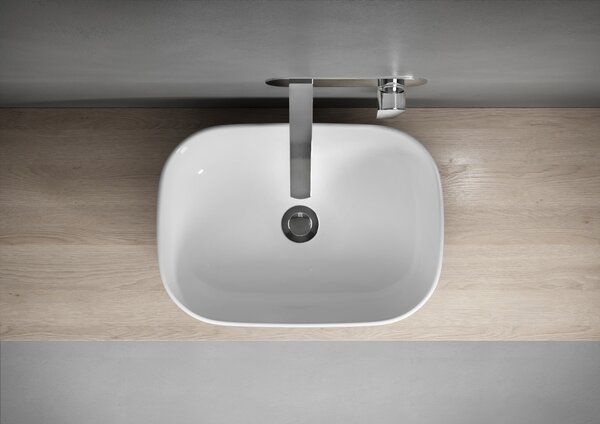 Cersanit Moduo umyvadlo 50.5x36 cm obdélníkový na pult bílá K116-050