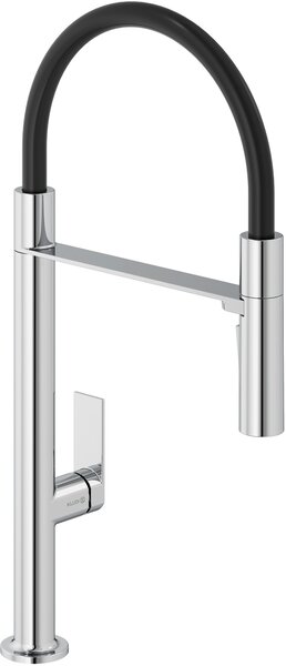 Kludi Qord kuchyňská baterie stojící chrom-černá 568590575