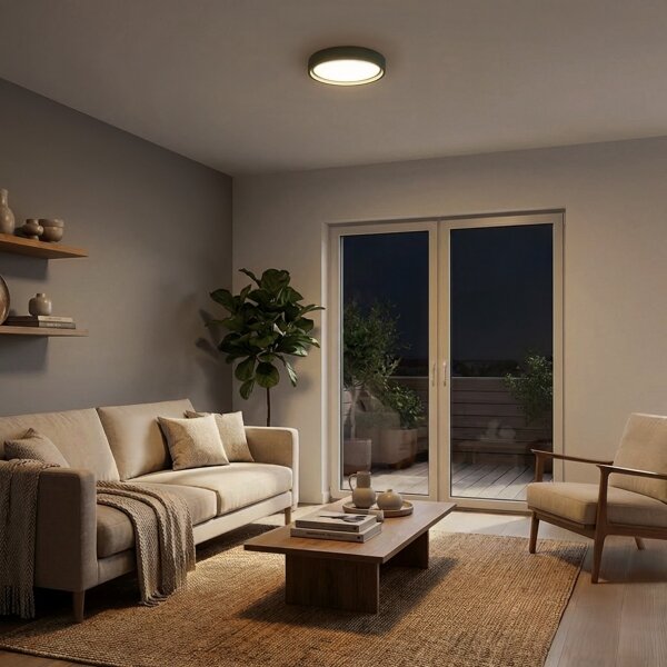 Brilagi - LED Stropní svítidlo MATTEO LED/24W/230V pr. 31 cm zelená