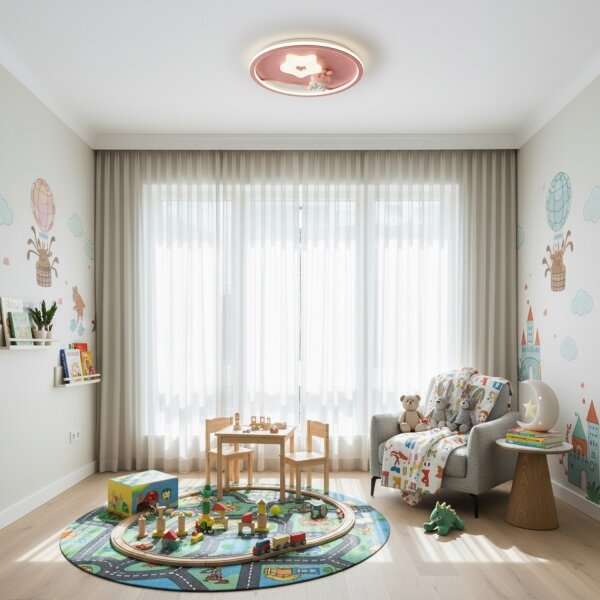 Brilagi - LED Stmívat. dětské stropní svítidlo BUNNY LED/83W/230V 3000-6000K +DO