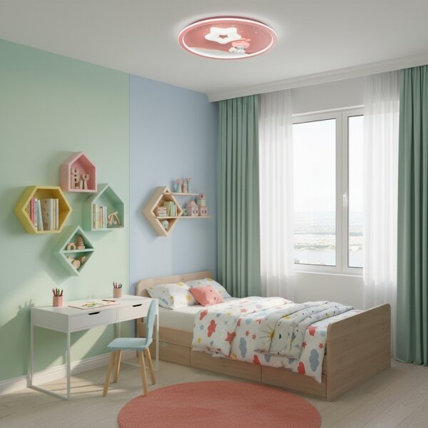 Brilagi - LED Stmívat. dětské stropní svítidlo BUNNY LED/83W/230V 3000-6000K +DO