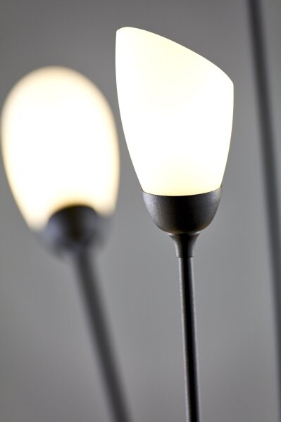 Jupiter 2058 - Stojací lampa GLORIOSA 9xG9/14W/230V černá