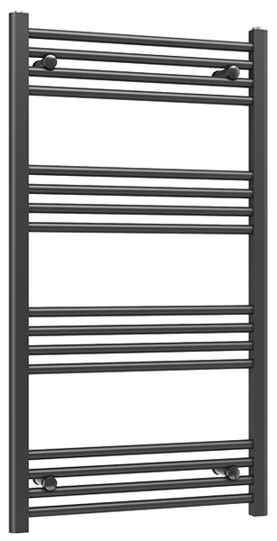 Koupelnový radiátor BASIC 600x1100mm, 499W - ČERNÁ
