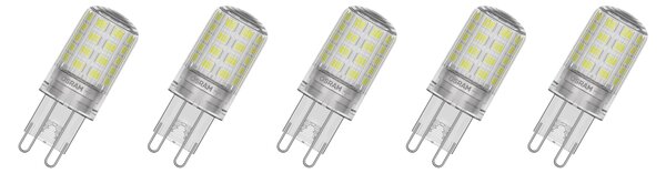 Osram Speciální LED žárovka »Base CL non-dim G9«, 5 kusů (Pin40, 2700 K, transparentní) (100409278002)