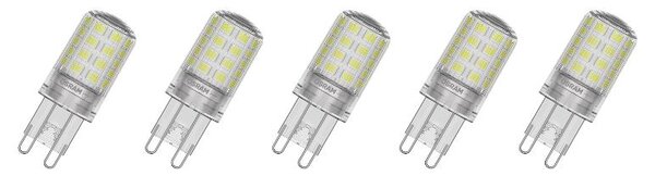 Osram Speciální LED žárovka »Base CL non-dim G9«, 5 kusů (Pin40, 2700 K, transparentní) (100409278002)