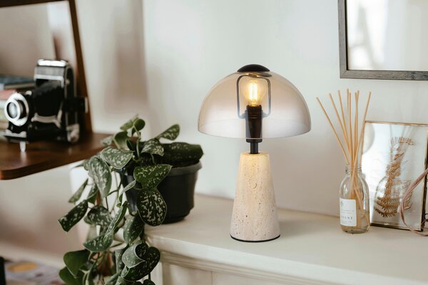 STOLNÍ LAMPA, E14, 20/31 cm Globo - Online Only svítidla, Online Only