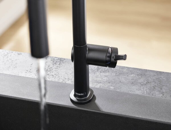 Hansgrohe Talis M54 kuchyňská baterie stojící černá 72801670