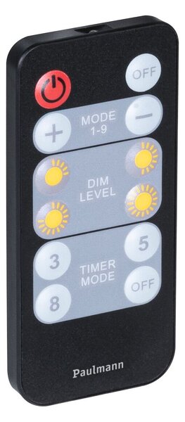 P 71194 LED pásek solární vč. dálkový ovladač 5m IP44 3,2W 22lm/m 60 LEDs/m RGB - PAULMANN