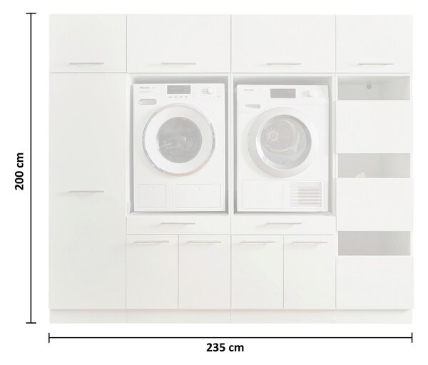 TECHNICKÁ MÍSTNOST, 235/200/67,5 cm - Víceúčelové skříně, Online Only