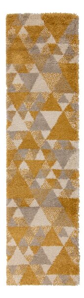 Oranžovo-béžový koberec Flair Rugs Nuru, 60 x 230 cm