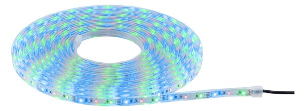 P 71196 LED pásek solární vč. dálkový ovladač 10m IP44 3,8W 14lm/m 60 LEDs/m RGB - PAULMANN