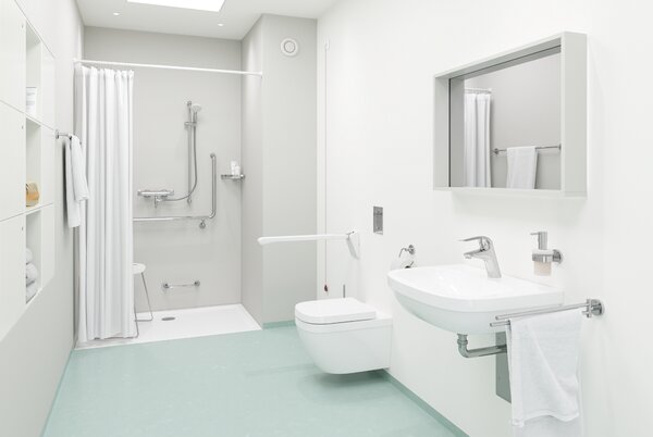 Grohe Euro Ceramic záchodová mísa závěsná bez splachovacího kruhu s vírovým splachováním bílá 39554000