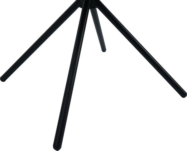Sada 6 jídelních židlí HWC-N99, kuchyňská židle, otočná, látka/textil šenil (340 g/m²) Oeko-Tex krémová