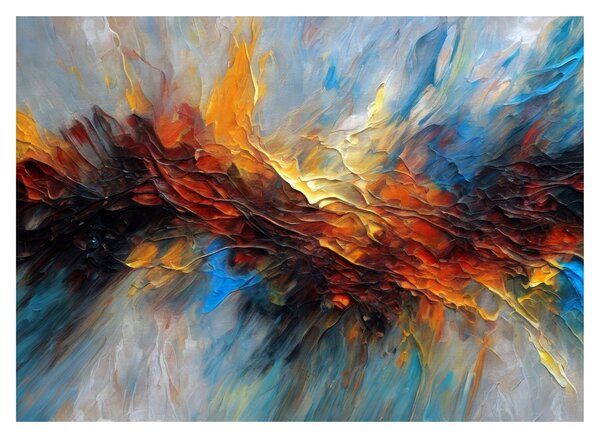Skleněný obraz - Barevná textura (70x50 cm)