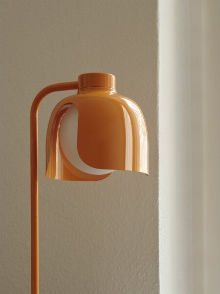 Osram - Stojací lampa DECOR COROLLE 1xE27/15W/230V oranžová