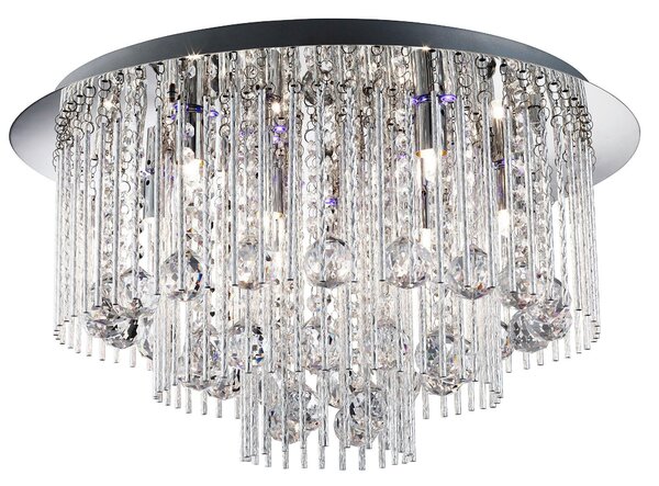 STROPNÍ LED SVÍTIDLO, 55/30.5/55 cm - Stropní svítidla